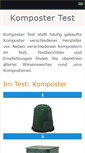 Mobile Screenshot of kompostertest.com