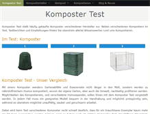 Tablet Screenshot of kompostertest.com